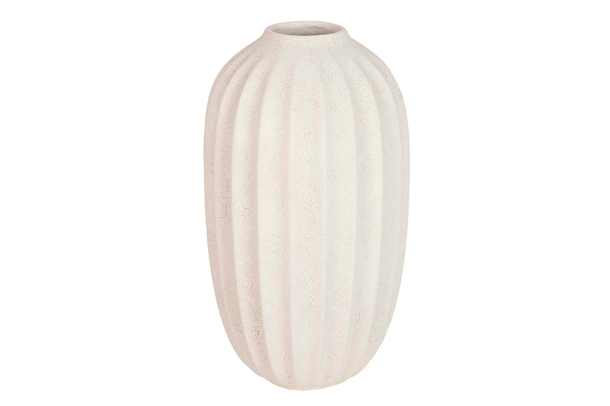 Floe beige in ceramica 17x17x30 cm