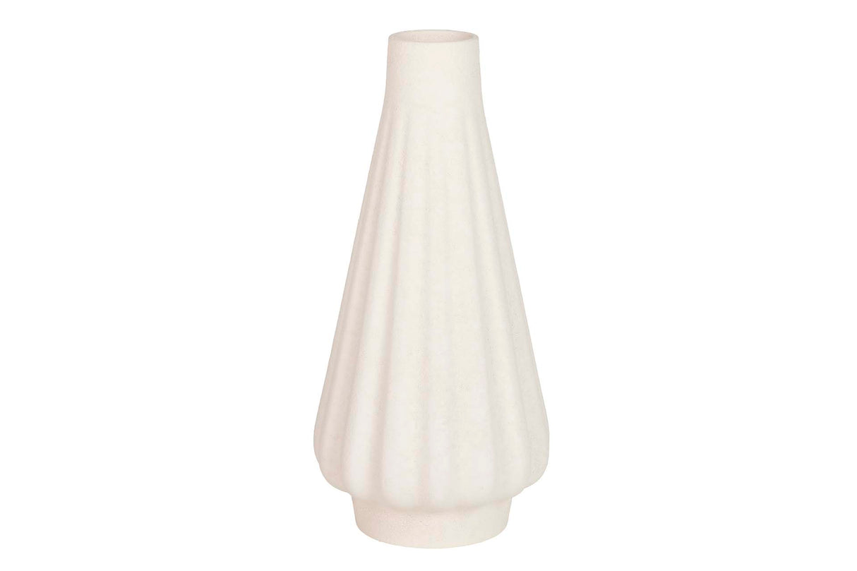 Floe beige in ceramica 17x17x34 cm