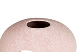 Florer de cerâmica rosa 23x12x26 cm