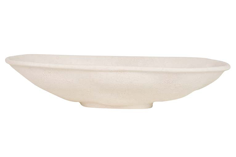Centre de céramique beige 40x23x8 cm