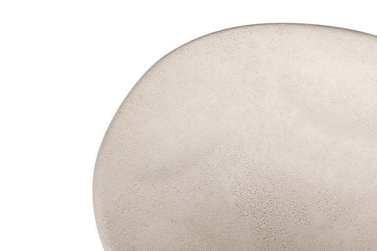 Centre de céramique beige 40x23x8 cm
