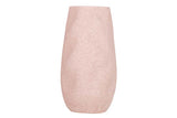 Vaso de cerâmica rosa 19x19x36 cm