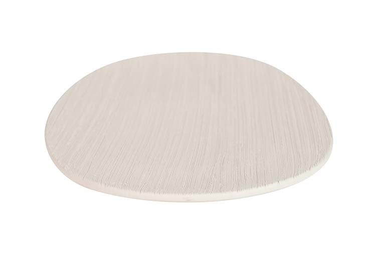 Centre en céramique beige 39x25x4 cm