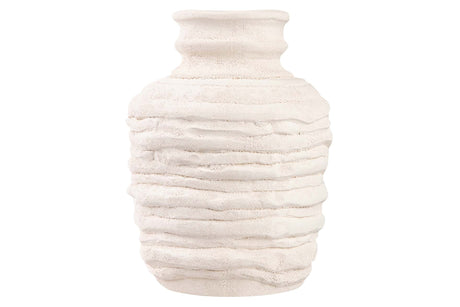 Floe céramique beige 23x23x29 cm