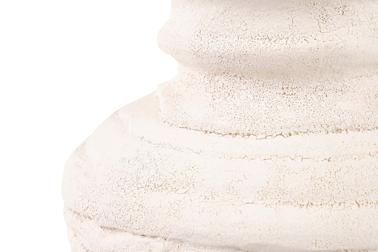 Floe céramique beige 23x23x29 cm