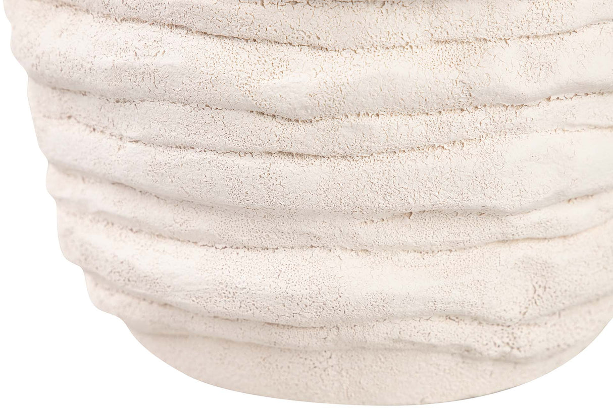 Floe céramique beige 23x23x29 cm