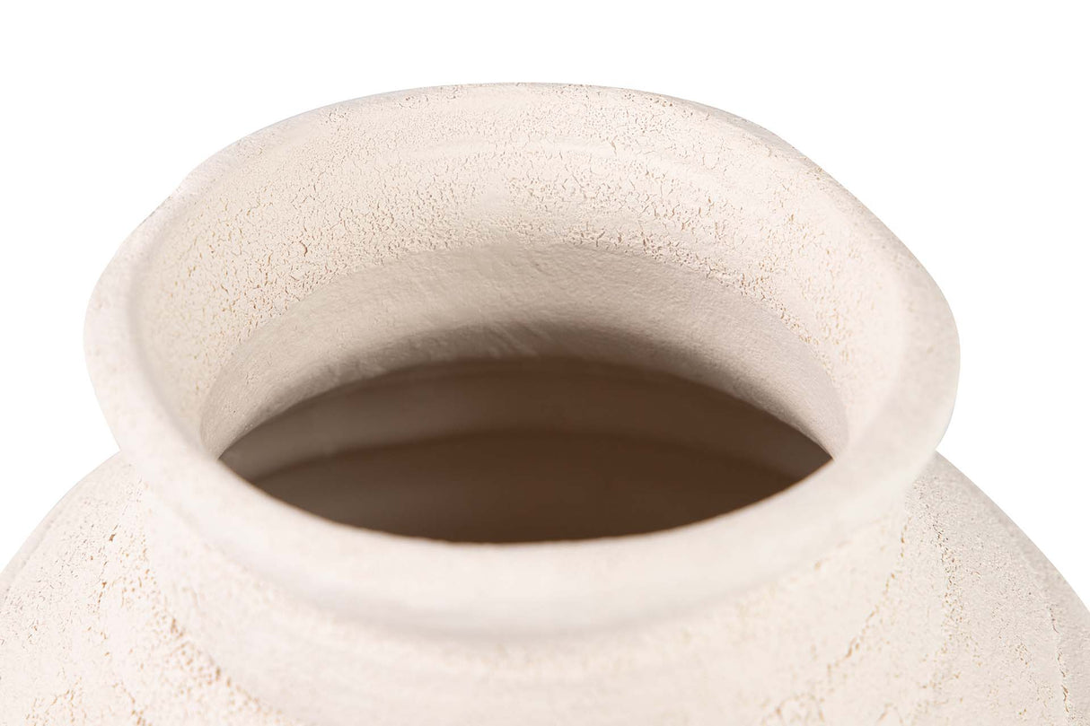 Floe céramique beige 21x21x29 cm