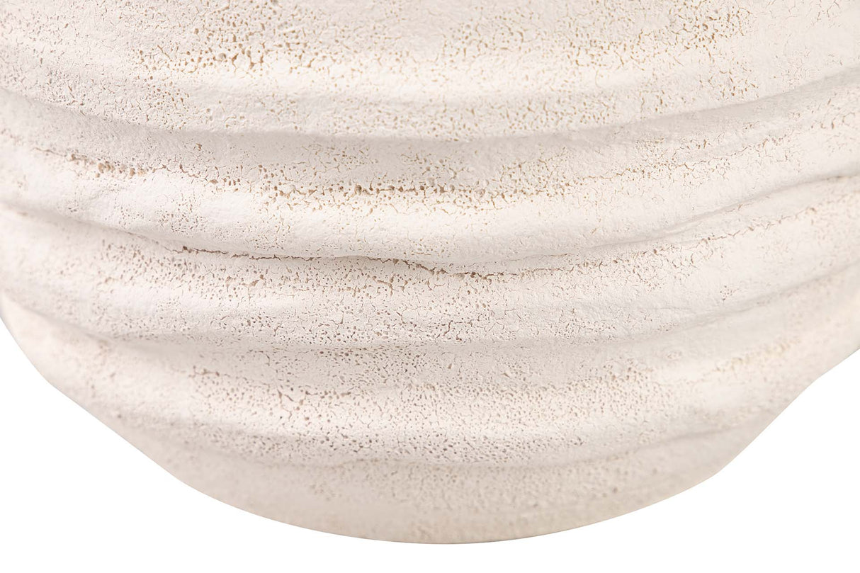 Floe céramique beige 21x21x29 cm