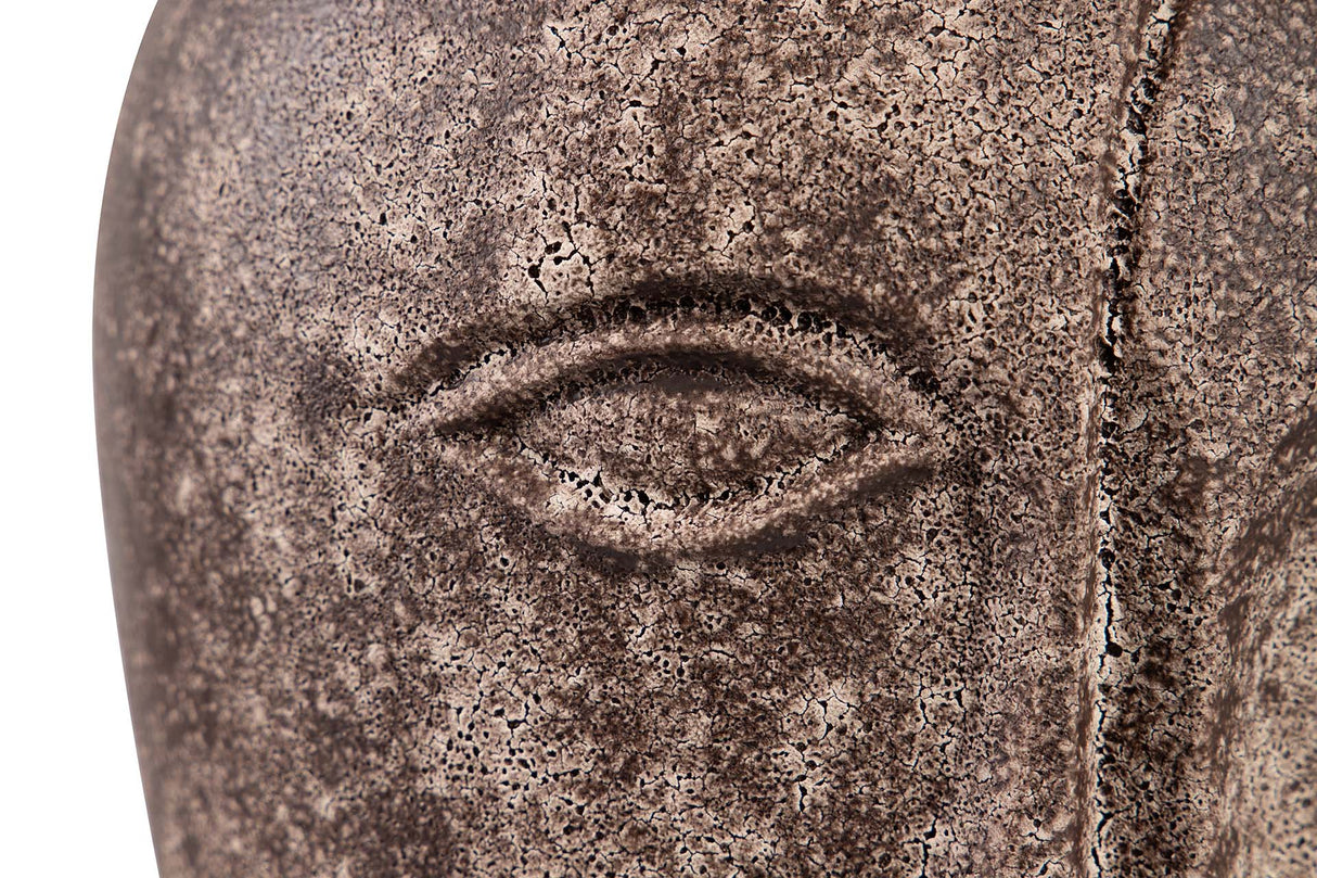 Céramica Fond brun 19x19x30 cm