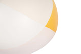FLORERO CERAMICA BEIGE AMARILLO 22x22x23 CM