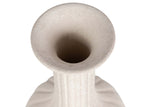 FLORERO CERAMICA BEIGE 15x15x32 CM