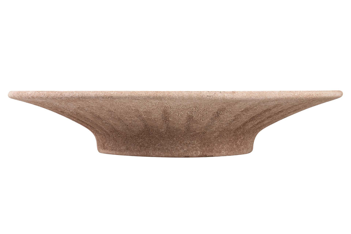 Brown Ceramic Center 38x38x8 cm