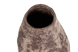 FLORERO CERAMICA MARRON 15x15x22 CM