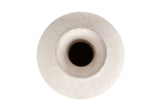 FLORERO CERAMICA BEIGE 22x22x35 CM