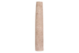 FLORERO CERAMICA MARRON 8x8x45 CM