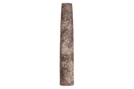 FLORERO CERAMICA MARRON 8x8x45 CM