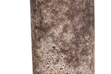 FLORERO CERAMICA MARRON 8x8x45 CM
