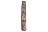 FLORERO CERAMICA MARRON 8x8x45 CM