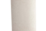 FLORERO CERAMICA BEIGE 8x8x35 CM