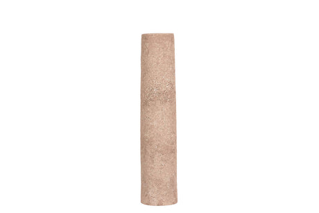 FLORERO CERAMICA MARRON 8x8x35 CM