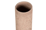 FLORERO CERAMICA MARRON 8x8x35 CM