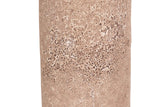FLORERO CERAMICA MARRON 8x8x35 CM