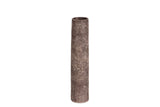 FLORERO CERAMICA MARRON 8x8x35 CM