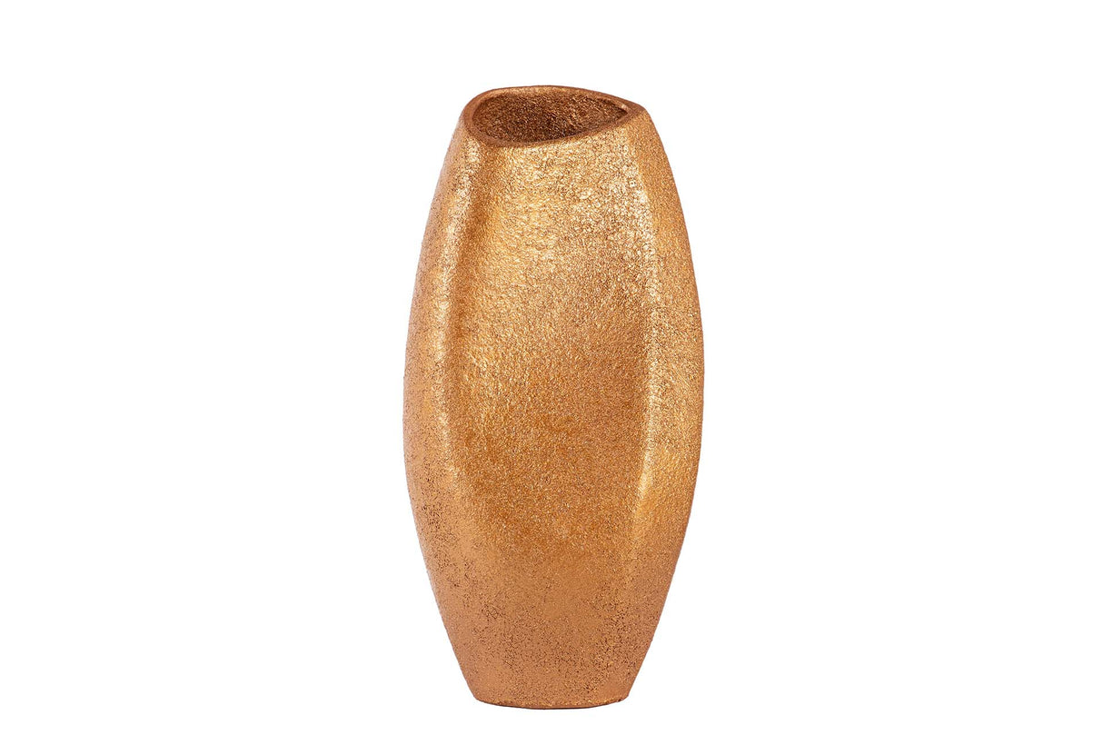 JARRON CERAMICA MARRON 16x16x35 CM