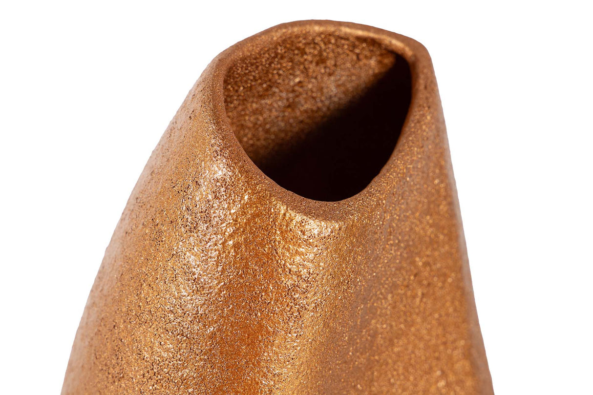 JARRON CERAMICA MARRON 16x16x35 CM