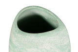 FLORERO CERAMICA VERDE 16x16x35 CM