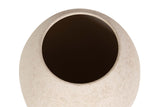 FLORERO CERAMICA GRIS 26x26x37 CM