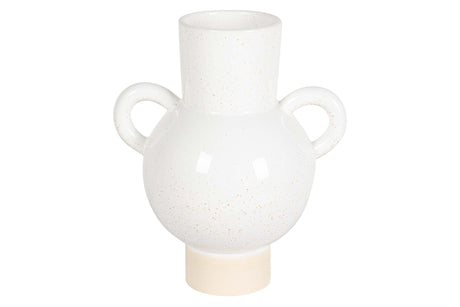 FLORERO CERAMICA BEIGE 22x16x26 CM