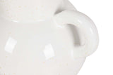 FLORERO CERAMICA BEIGE 22x16x26 CM