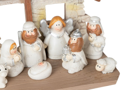 NACIMIENTO RESINA 12 PCS H. 5 CM