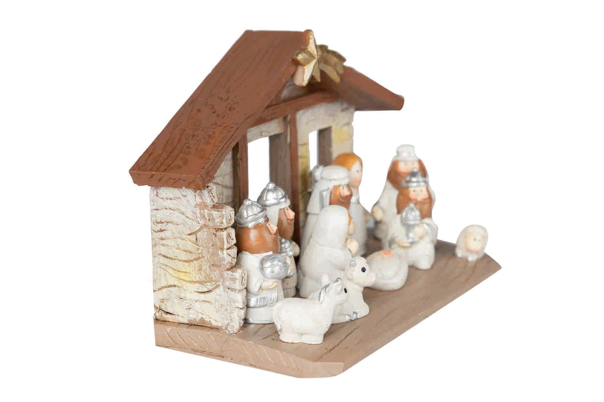 NACIMIENTO RESINA 12 PCS H. 5 CM