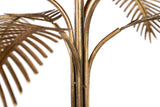 Lâmpada de metal dourado 60x60x166 cm