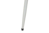 PLANTERO METAL BLANCO 23x23x65 CM