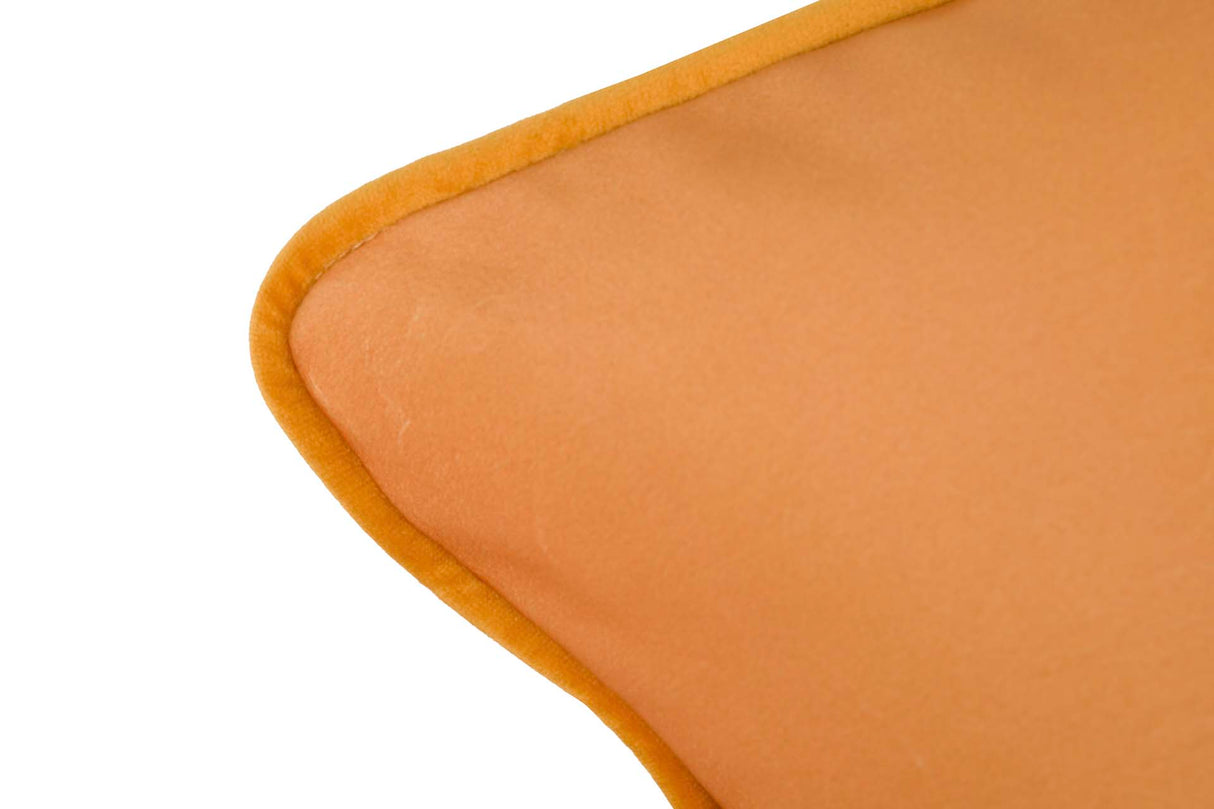 Kissen Samt Orange 45x30 cm