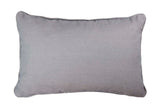 Coussin en lin bleu 45x30 cm