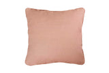 Coussin en lin rose 45x45 cm