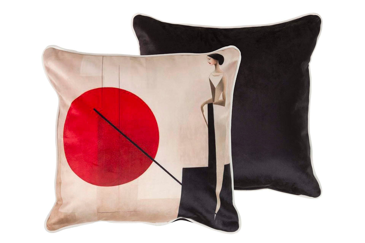 COJÍN VELVET SEÑORA 45x13x45 CM