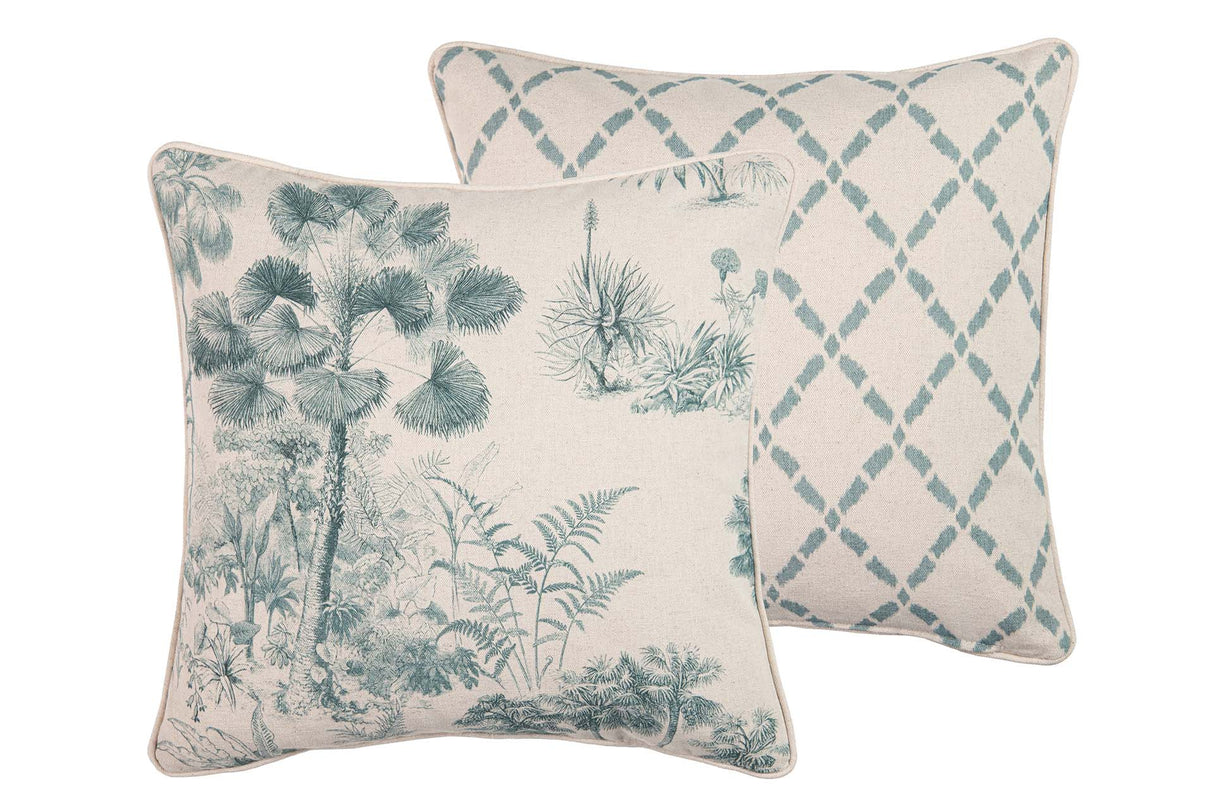Blue Nature Nature Cojin 45x13x45 cm