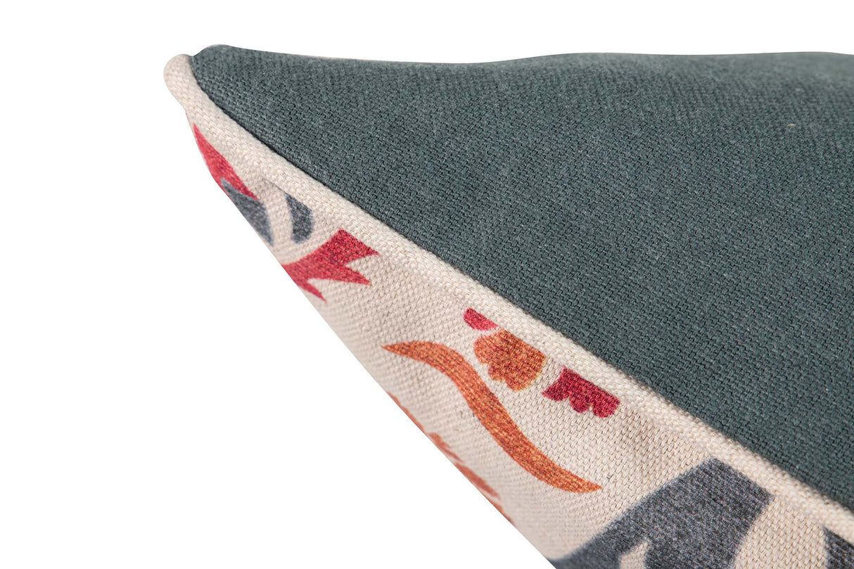 Coussin floral 45x13x45 cm