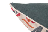 Coussin floral 45x13x45 cm