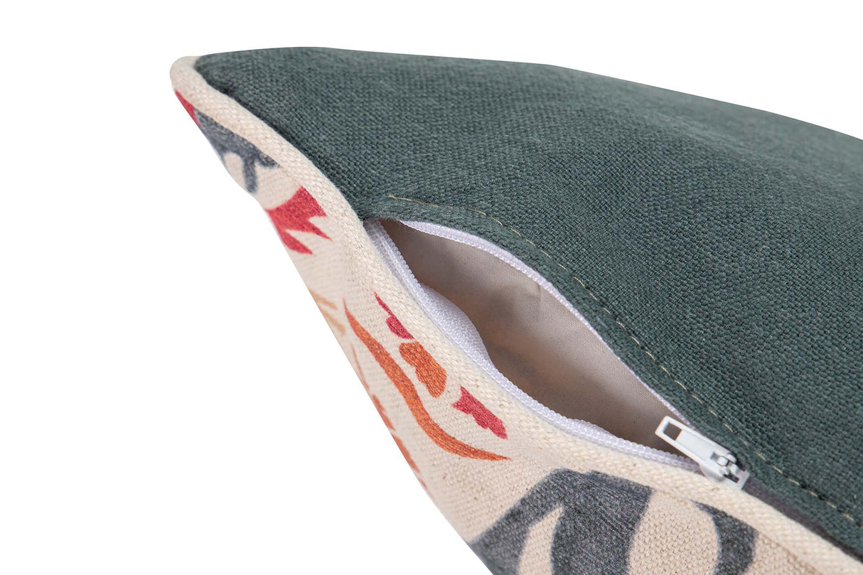 Coussin floral 45x13x45 cm