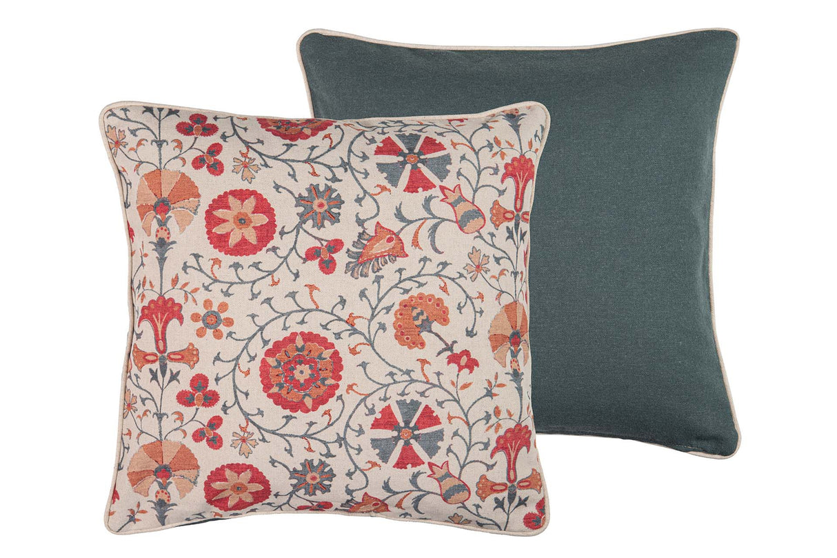 Coussin floral 45x13x45 cm