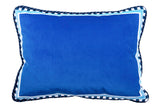 Geometrischer Kissen Samt 60x13x45 cm