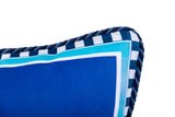 Geometrischer Kissen Samt 60x13x45 cm