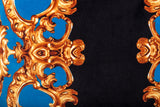 Velvet 45x13x45 cm di Neobarroco Cojin Catene