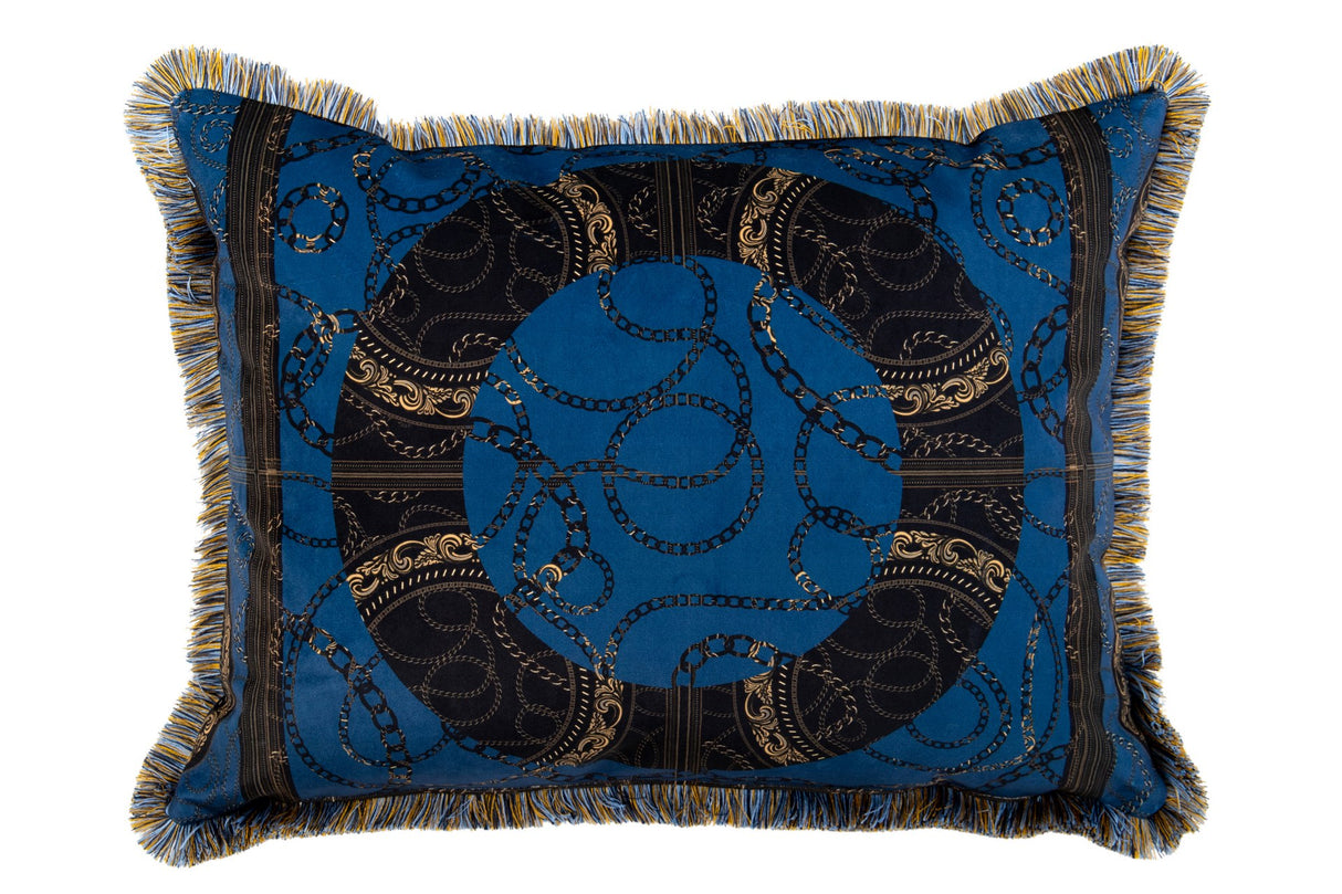 Cojin Neobarroco -Ketten Velvet 60x13x45 cm